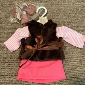 New Doll Outfit for 18” Dolls 4 piece set